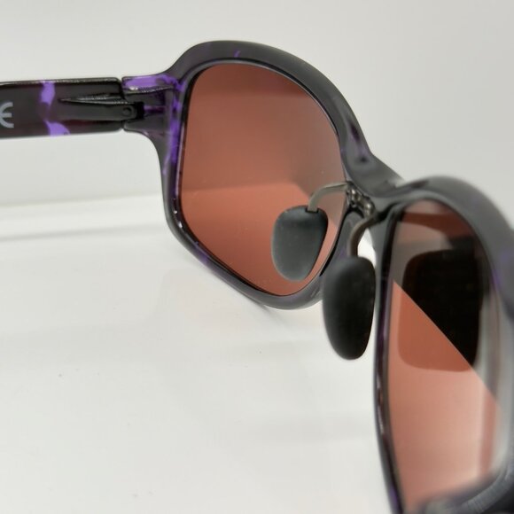 Maui Jim Koki Beach Purple Tortoise Polarized Rose Lenses Sunglasses R433-28T - Picture 8 of 9